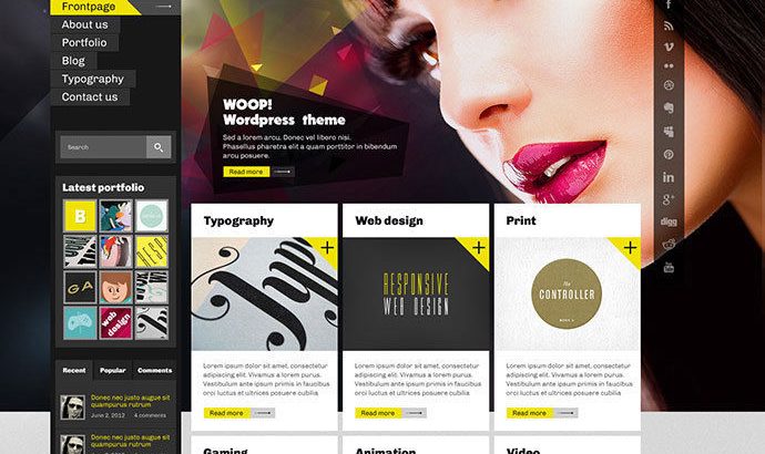 WordPress Website Shopify SEO graphic web designer Design