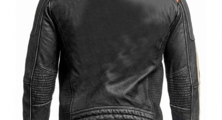 Monroe Motorcycle multi straps | Men’s Leather Jackets