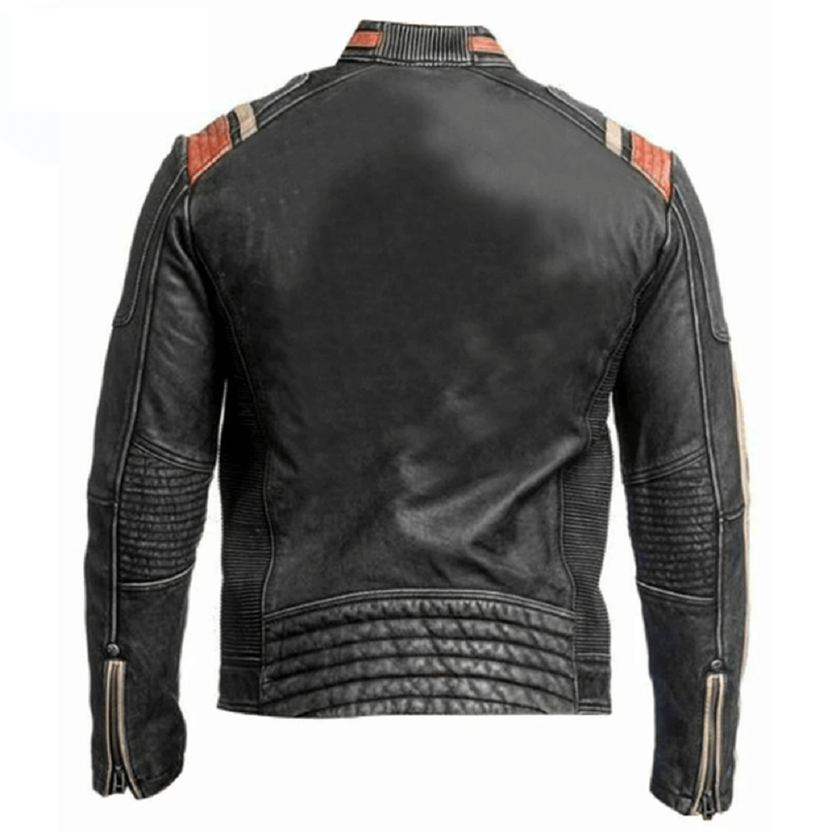 Monroe Motorcycle multi straps | Men’s Leather Jackets