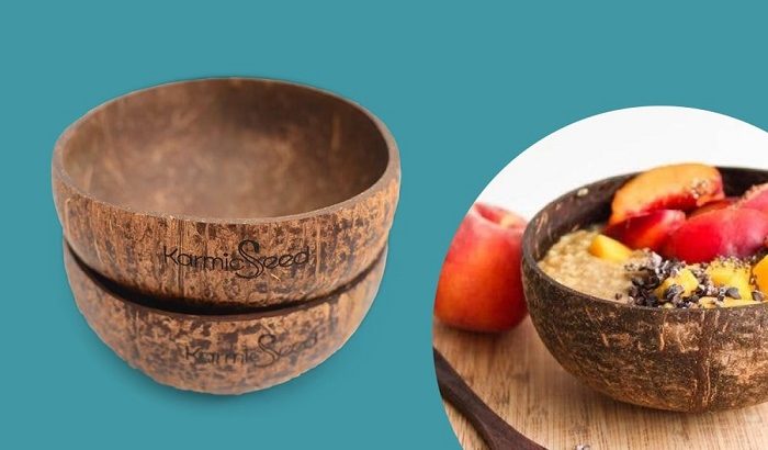 Coconut Bowls – Natural Finish