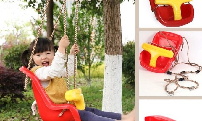 Red Baby And Toddler Swing Seat