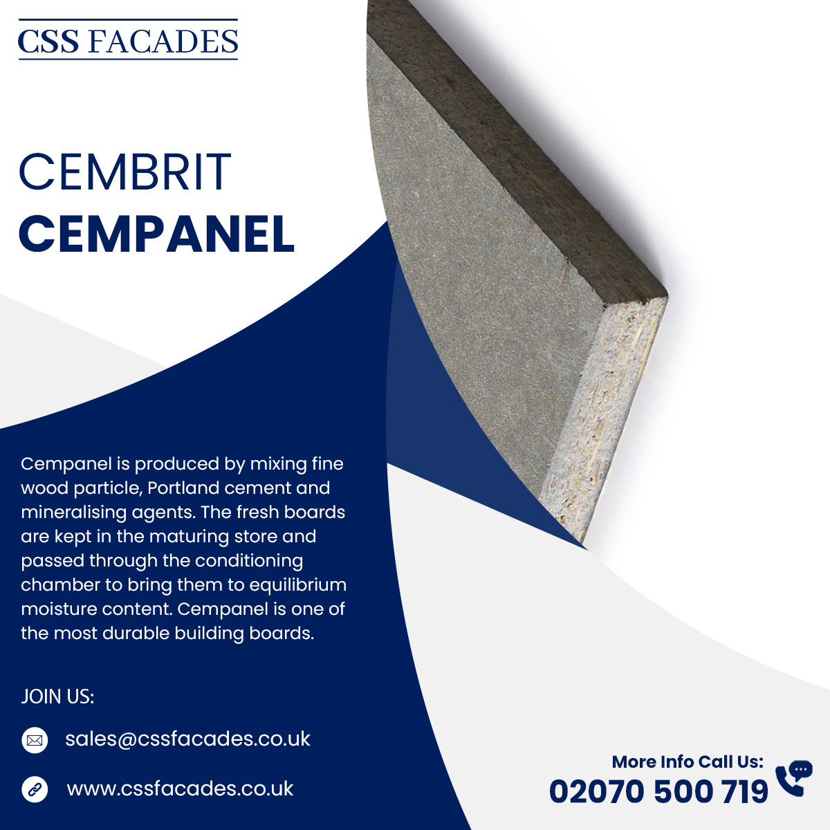 Cembrit Cempanel Cement Particle Board