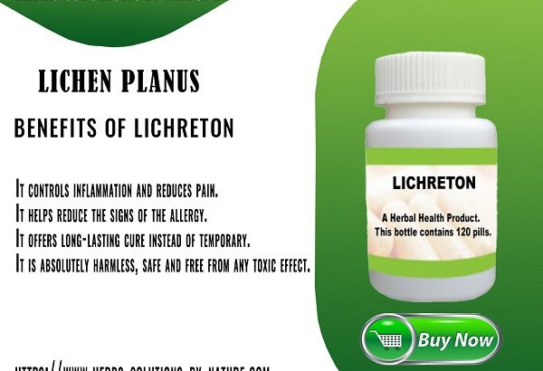 Lichreton, Herbal Supplement for Lichen Planus
