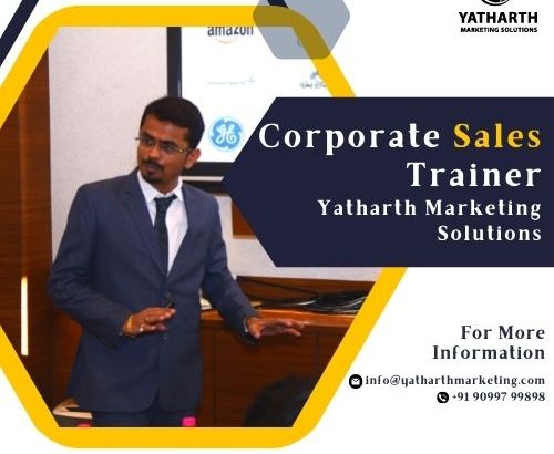 Corporate Sales Trainer – Yatharth Marketing Solutions