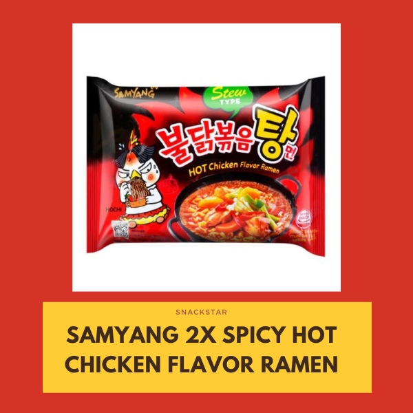 Samyang 2X Spicy Noodles – Available on Snackstar