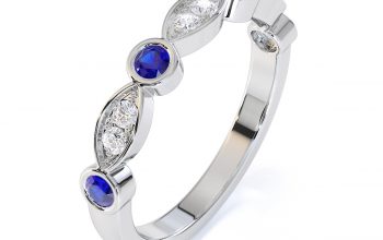Buy sapphire eternity ring Online- AG & Sons