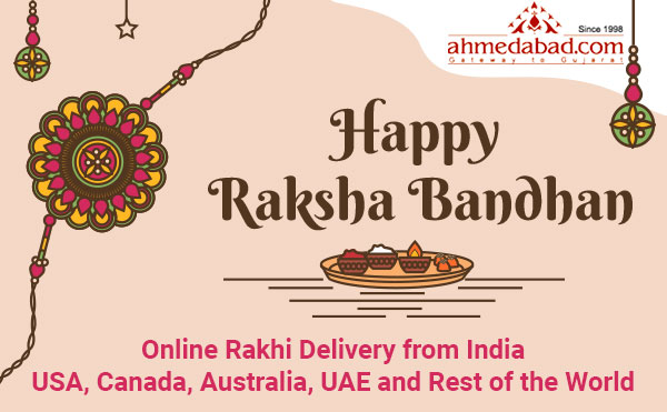 Buy Online Rakhi Collections USA From Ahmedabad.com