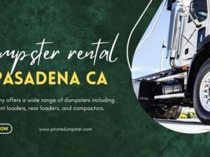 🧹 dumpster rental services provider in pasadena, ca