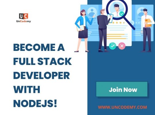 Become a Full Stack Developer with NodeJS