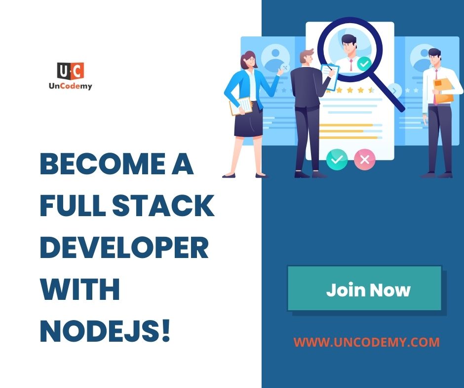 Become a Full Stack Developer with NodeJS