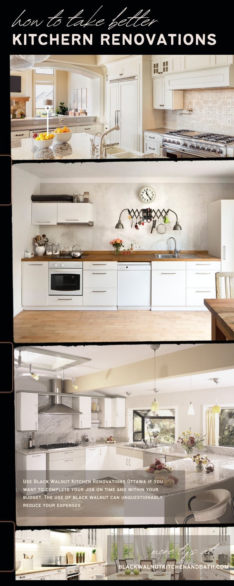 Get a new look for your home with the help of an Ottawa kitchen remodelling business.