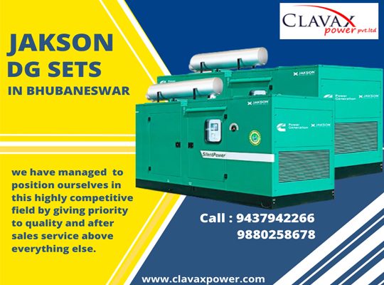Jakson Dg Sets In Bhubaneswar, Clavax Power
