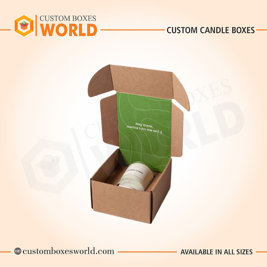Get Custom Candle Boxes with free shipping and design spot our the USA