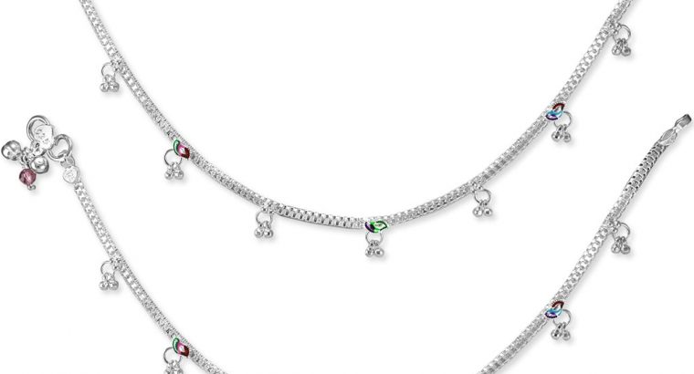 Silver Anklets for Ladies