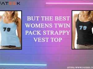 But The Best Womens Twin Pack Strappy Vest Top