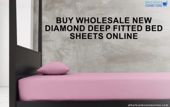BUY WHOLESALE NEW DIAMOND DEEP FITTED BED SHEETS ONLINE