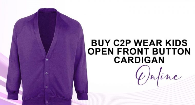 “Buy C2P Wear Kids Open Front Button Cardigan Online “