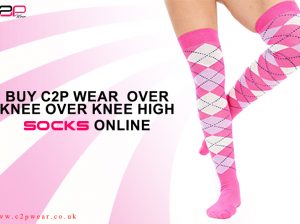 Buy C2P Wear Over knee Over Knee High Socks Online