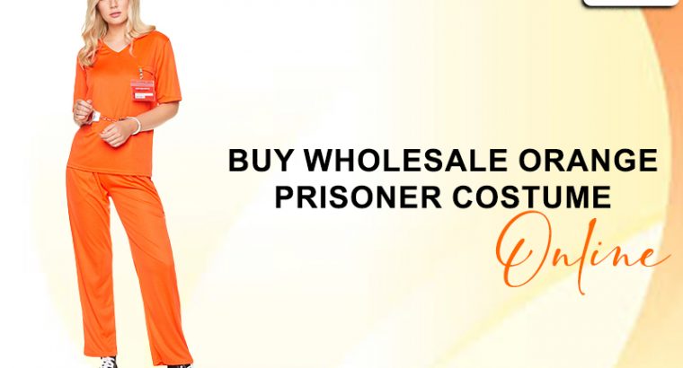 Buy Wholesale Orange Prisoner Costume Online