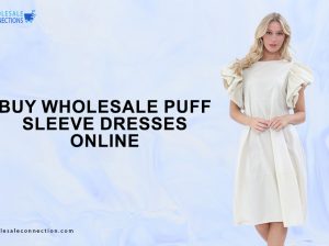 Buy Wholesale Puff Sleeve Dresses Online
