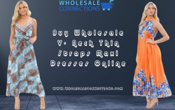 Buy Wholesale V- Neck Thin Straps Maxi Dresses Online