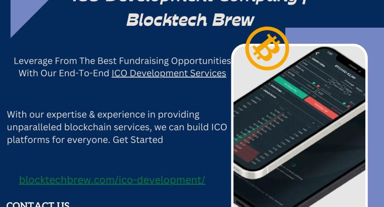 ICO Launching Platform | Hire ICO Developer| Blocktech Brew