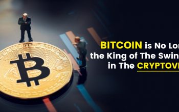 Bitcoin is No Longer the King of The Swingers in The Cryptoverse
