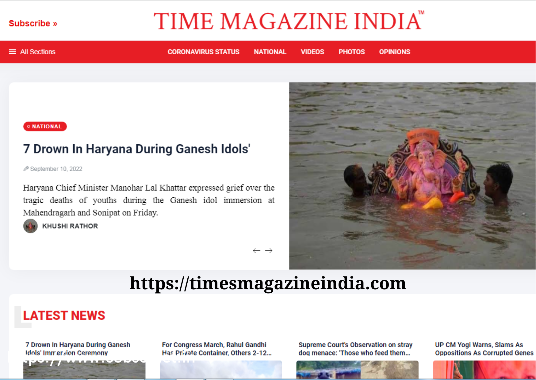 Time Magazine India – Latest National News from All over the Country