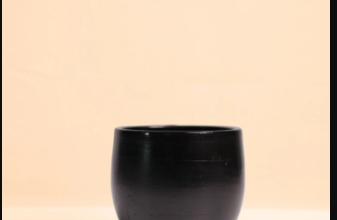 Handmade Black Clay Pottery Coffee Mugs | Exploring India