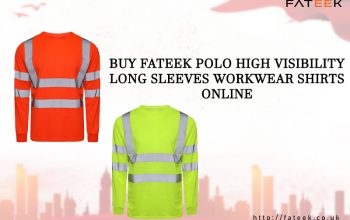 Buy Fateek Polo High Visibility Long Sleeves Workwear Shirts Online