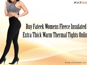 Buy Fateek Womens Fleece Insulated Extra Thick Warm Thermal Tights Online