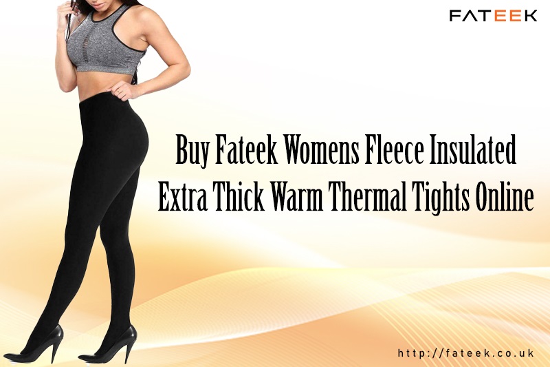 Buy Fateek Womens Fleece Insulated Extra Thick Warm Thermal Tights Online