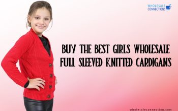 Buy The Best Girls Wholesale Full Sleeved Knitted Cardigans