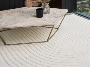 Antibes AN08 White Deco Outdoor Rug By Asiatic