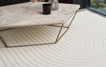 Antibes AN08 White Deco Outdoor Rug By Asiatic