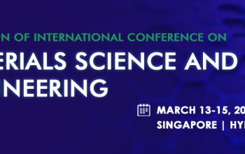 4th Edition of International Conference on Materials Science and Engineering