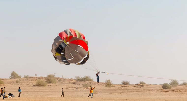 Parasailing in Jaisalmer | Meotrips