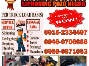 ILOILO MALABANAN SIPHONING POZO NEGRO PLUMBING SERVICES