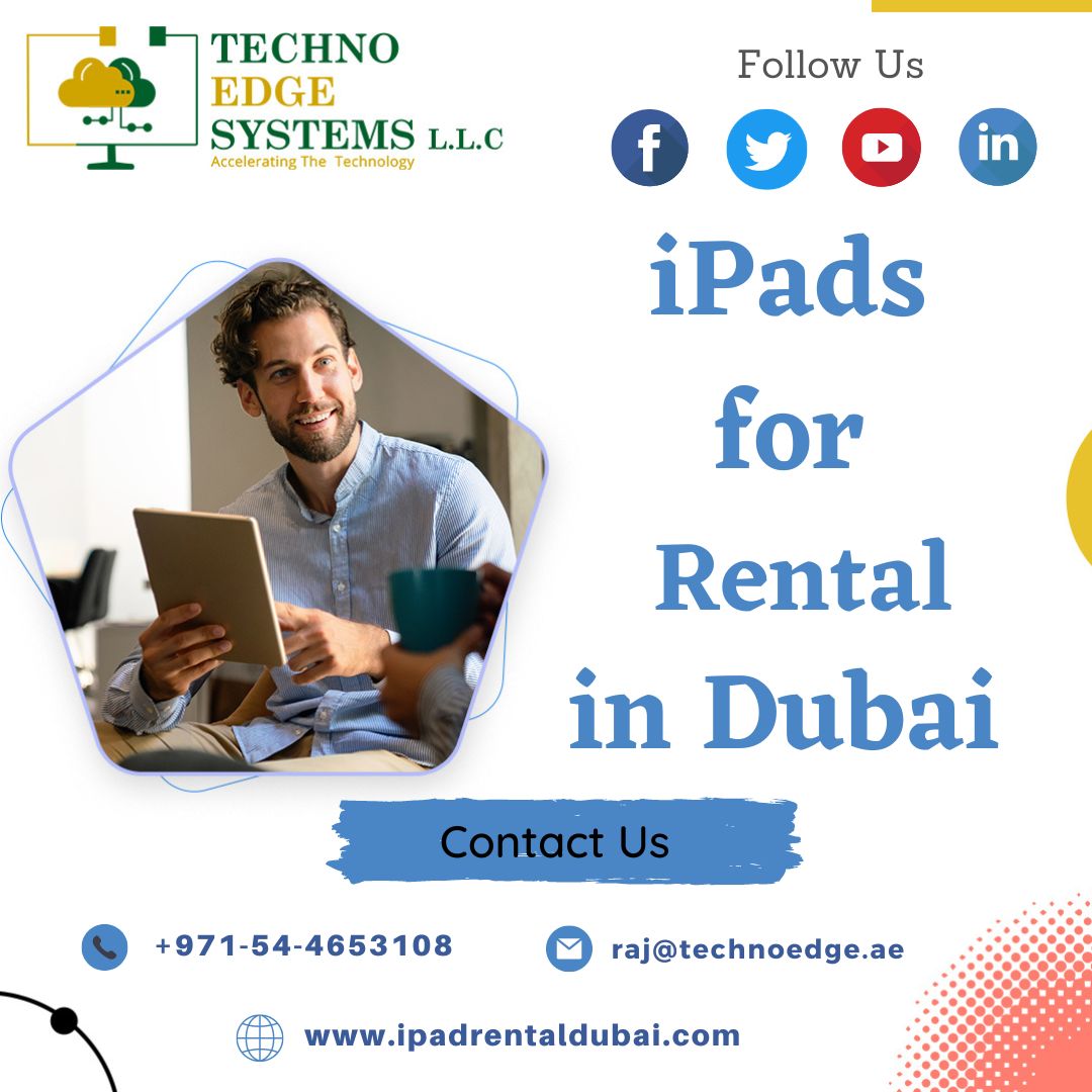 iPad Rental Services in Dubai UAE