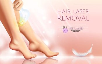 Can laser hair removal be performed on scarred areas?
