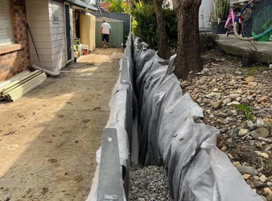 Boundary retaining and fencing.
