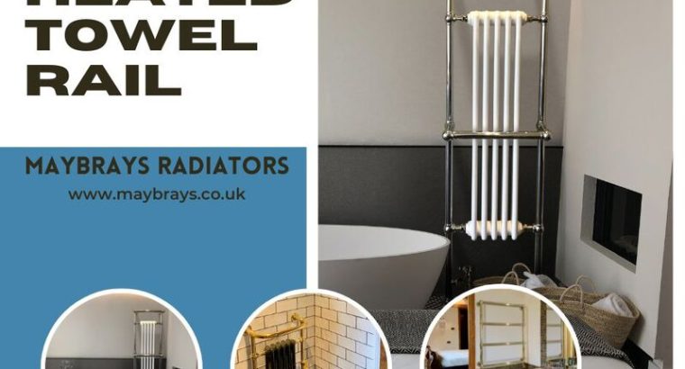 Stay Cosy this Winter with Our Stylish Heated Towel Rail – Order Now on Maybrays Radiators Ltd
