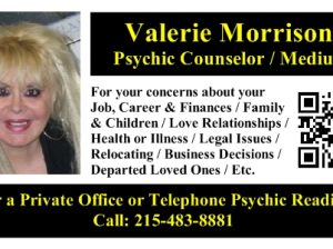 Valerie Morrison -Psychic Medium
