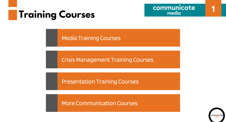 Crisis Management Training | Communicate Media | London, UK