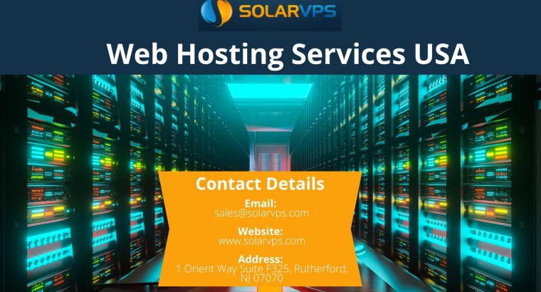 Get Best Web hosting Services USA From Solar VPS