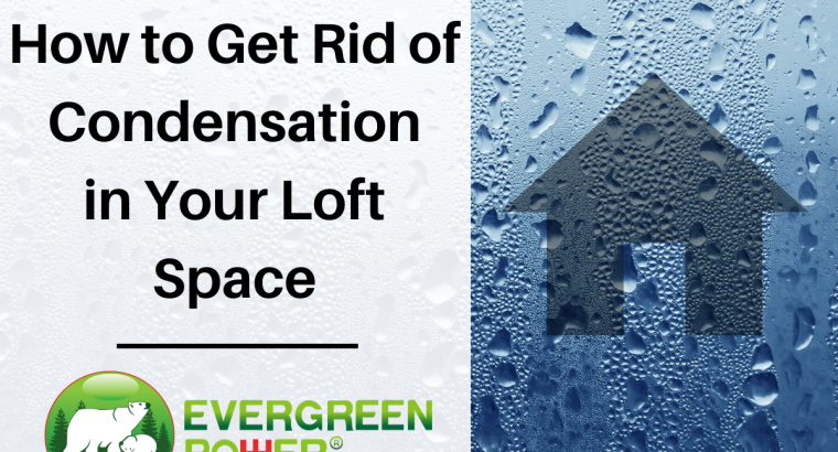 How to Get Rid of Condensation in Your Loft