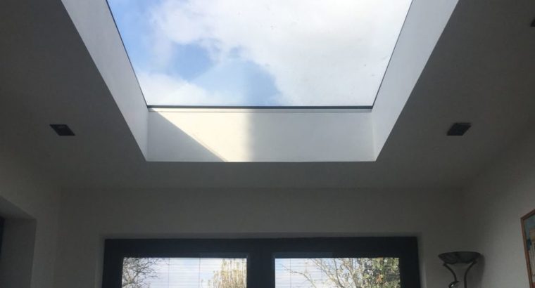 Glass Rooflights for Flat Roofs