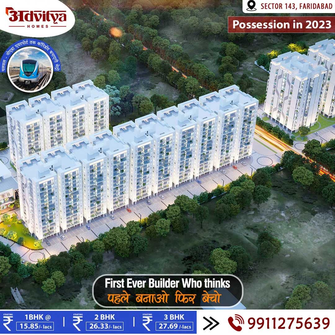 Advitya Affordable Flats & Homes in Faridabad – Advitya Homes in Faridabad