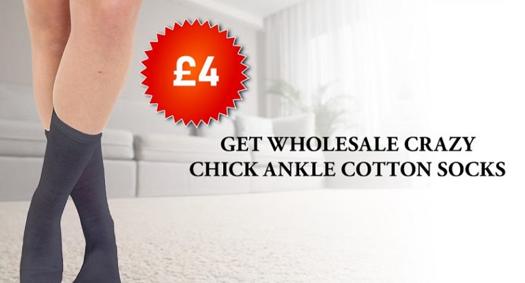 Get Wholesale Crazy Chick Ankle Cotton Socks