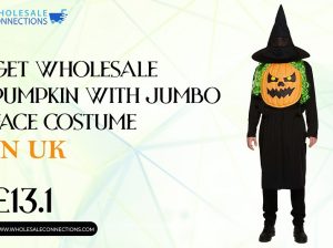 Get Wholesale Pumpkin With Jumbo Face Costumes In The UK